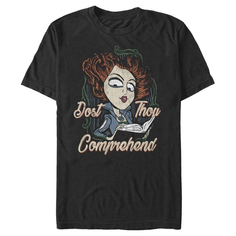 Mens Hocus Pocus Winifred Comprehend Cartoon Tshirt